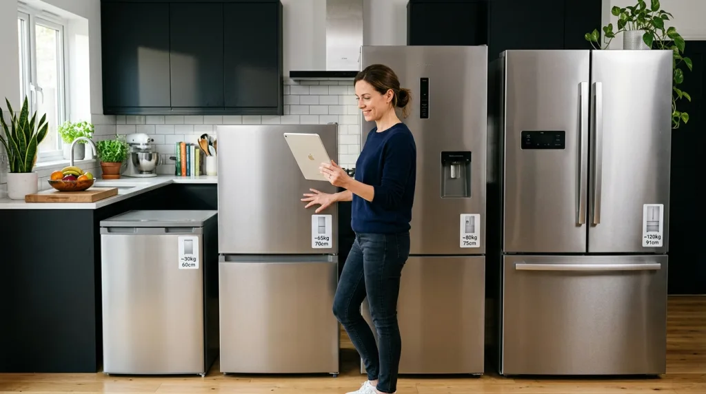 découvrez comment choisir un réfrigérateur adapté à vos besoins en tenant compte du poids, de la capacité et des fonctionnalités pour un choix optimal.